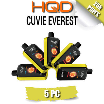 HQD Cuvie Everest Disposable Vape Device | 25000 Puffs – 5PC