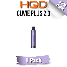 HQD Cuvie Plus 2.0 Disposable Vape Device | 9000 Puffs - 1PK