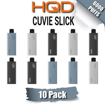 HQD Cuvie Slick Disposable Vape Device [6000 Puffs] - 10PK
