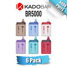 Kado Bar BR5000 Disposable Vape Device [5000 Puffs] - 6PK