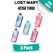 Lost Mary MT35K Turbo Disposable Vape Device [35000 Puffs] – 5PK