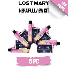 Lost Mary Nera Fullview Disposable Vape Kit | 70k Puffs - 5PC