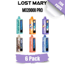 Lost Mary MO20000 PRO Disposable Vape Device | 20000 Puffs - 6PK