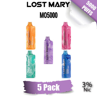 Lost Mary MO5000 3% Nic Disposable Vape Device [5000 Puffs] - 5PK