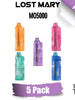 Lost Mary MO5000 3% Nic Disposable Vape Device [5000 Puffs] - 5PK