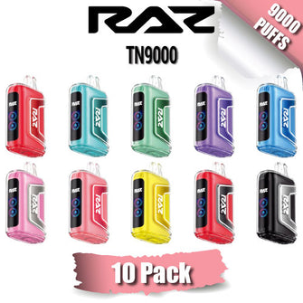 Raz TN9000 Disposable Vape Device [9000 Puffs] - 10PK