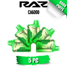 Raz CA6000 Disposable Vape Device [6000 Puffs] – 5PC