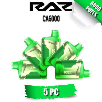 Raz CA6000 Disposable Vape Device [6000 Puffs] – 5PC
