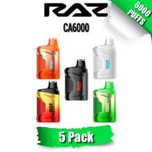 Raz CA6000 Disposable Vape Device [6000 Puffs] – 5PK