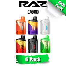 Raz CA6000 Disposable Vape Device [6000 Puffs] - 6PK