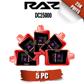 Raz DC25000 Disposable Vape Device [25000 Puffs] - 5PC