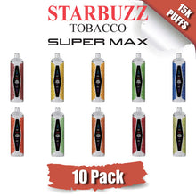 Starbuzz Super Max Disposable Vape Device [15k Puffs] - 10PK