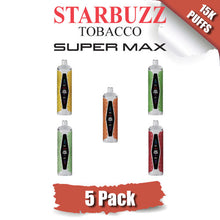 Starbuzz Super Max Disposable Vape Device [15k Puffs] – 5PK