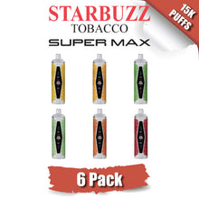 Starbuzz Super Max Disposable Vape Device [15k Puffs] - 6PK