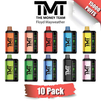 TMT Disposable Vape Device  [15000 Puffs] – 10PK