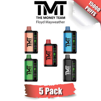 TMT Disposable Vape Device  [15000 Puffs] - 5PK