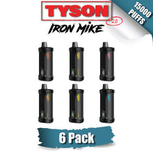 Tyson 2.0 Iron Mike Disposable Vape Device [15000 Puffs] – 6PK