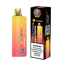 69 Mango Flavored Dummy Xfinity Disposable Vape Device – 6900 Puffs 10PC | EvapeKings.com - 