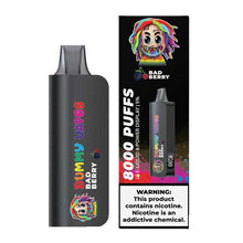 Bad Berry Flavored Dummy Disposable Vape Device with 8000  Puffs 10PC | EvapeKings.com 