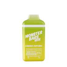 Disposable Vape Device Banana Custard Monster Bars MAX 6000 Puffs