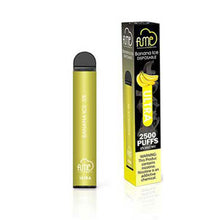 Disposable Vape Device Banana Ice fume ultra 2500 Puffs