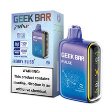 Berry Bliss Flavored Geek bar Pulse Disposable Vape Device - 15000 Puffs | evapekings.com - 1PC