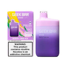 Berry Trio Ice Flavored Geek Bar B5000 Disposable Vape Device - 5000 Puffs 10PC | EvapeKings.com - 
