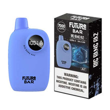 Big Bang Raz (Blue Raspberry) Flavored Future Bar Ai7 Disposable Vape Device 7000 Puffs 6PK | eVapeKings.com