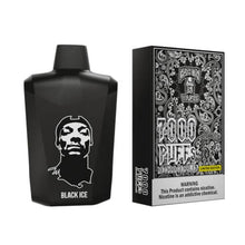 Black Ice Flavored Death Row SE 7000 Disposable Vape Device - 7000 Puffs | evapekings.com - 1PC