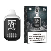 Black Ice Flavored Death Row Vapes 2% Disposable Vape Device - 5000 Puffs | evapekings.com -  1PC