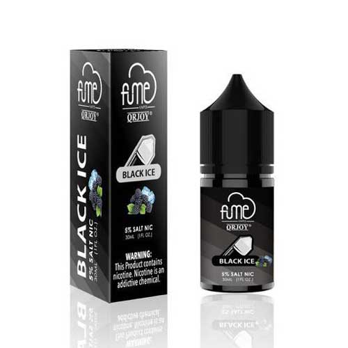 FUME Black Ice Salt Nic Juice E-Liquid 30ml Bottle - eVape-Kings