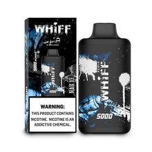 Black Ice Flavored Whiff Remix Disposable Vape Device by Scott Storch