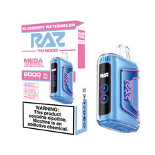 Bluberry Watermelon Raz TN9000 Disposable Vape Device 1PC | evapekings.com