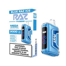 Blue Raz Ice Raz TN9000 Disposable Vape Device 10PK | evapekings.com