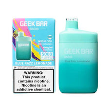 Blue Razz Lemonade Flavored Geek Bar B5000 Disposable Vape Device - 5000 Puffs | evapekings.com - 1PC