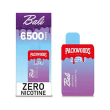 Blueberry Ice Flavored Bali x Packwood ZERO Disposable Vape Device - 6500 Puffs | evapekings.com - 5PC