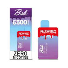 Blueberry Ice Flavored Bali x Packwood ZERO Disposable Vape Device - 6500 Puffs | evapekings.com - 10PK