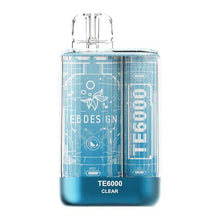 Clear Flavored EB Design TE6000 Disposable Vape Device 6000 Puffs 10PC | EvapeKings.com eVapeKings.com