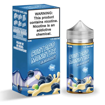 Custard Monster Blueberry Custard 100ml by Jam Monster | eVape Kings