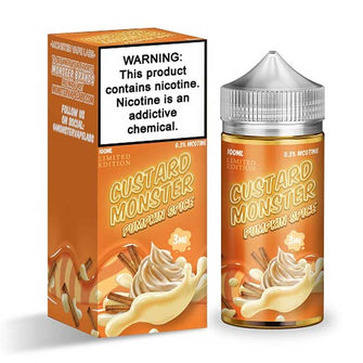 Custard Monster Pumpkin Spice 100ml by Jam Monster | eVape Kings