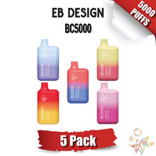 EB Create (formerly Elf Bar) BC5000 Disposable Vape Device [5000 Puffs] - 5PK | EvapeKings.com