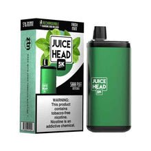 Fresh Mint Flavored Juice Head 5K Disposable Vape Device 5000 Puffs 10PC | EvapeKings.com