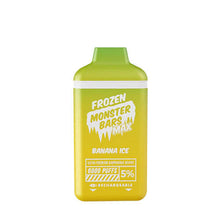 Frozen Banana Ice Monster Bars MAX Disposable Vape DevIce by Jam Monster