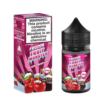 Frozen Fruit Monster Black Cherry Ice Salt 30ml by Jam Monster | eVape Kings