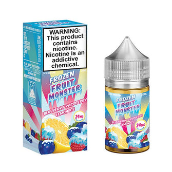 Frozen Fruit Monster Blueberry Raspberry Lemon Ice 100ml by Jam Monster | eVape Kings