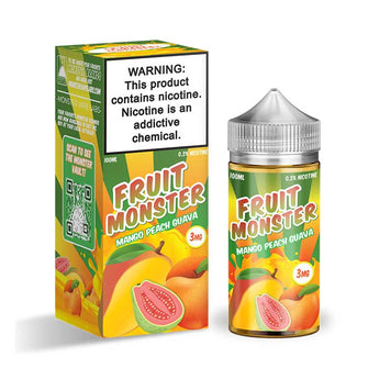 Frozen Fruit Monster Mango Peach Guava Ice 100ml by Jam Monster | eVape Kings