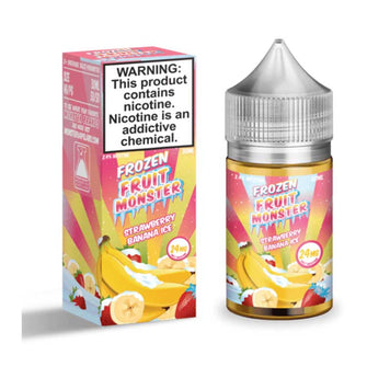 Frozen Fruit Monster Strawberry Banana Ice Salt 30ml by Jam Monster | eVape Kings