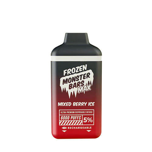 Monster Bar Vape Monster Bars MAX Disposable Vape Device [6000 Puffs] - 5PK Vape  Near Me Smooth Tobacco Monster Bar Disposable Vape | 3 For 12 Smooth Tobacco  Monster X Kong 50k Disposable 24mg For Sale