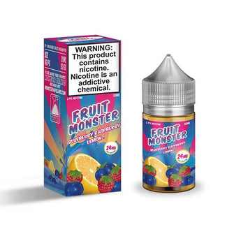 Fruit Monster Blueberry Raspberry Lemon Salt 30ml by Jam Monster | eVape Kings