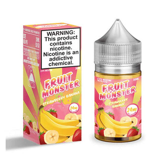 Fruit Monster Strawberry Banana Salt 30ml by Jam Monster | eVape Kings